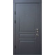 Вхідні двері серія Олімп мод. 216 колір Дуб графіт/біла текстура 