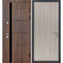 Вхідні двері Цитадель серія К-8 МОДЕЛЬ 520/236 дуб табак/дуб немо лате