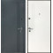 Вхідні двері серія В-434 МОДЕЛЬ 172  графіт матовий / Біла шагрень
