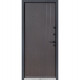 Вхідні двері вулиця Термо House 710 венге темний  /265 вулична венге темний