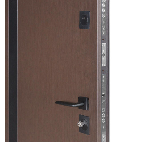 Вхідні двері вулиця Термо House 710 венге темний  /265 вулична венге темний