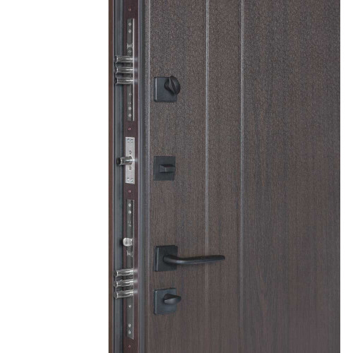 Вхідні двері вулиця Термо House 710 венге темний  /265 вулична венге темний