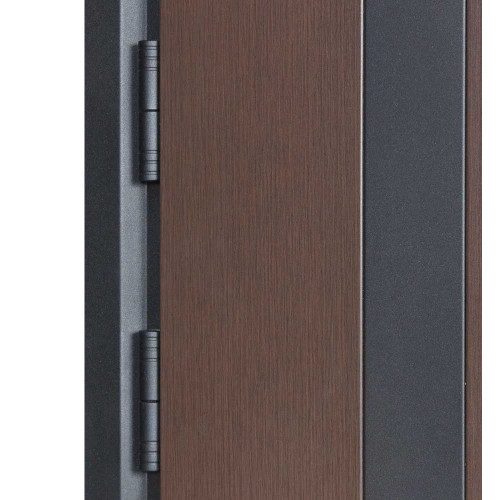 Вхідні двері вулиця Термо House 710 венге темний  /265 вулична венге темний