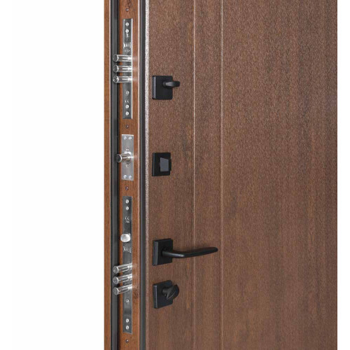 Вхідні двері вулиця Термо House 710 дуб бронза/ 265  вулична горіх натуральний