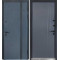 Вхідні двері вулиця Термо House 710 темний антрацит/265 вулична антрацит сірий