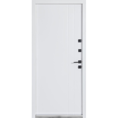 Вхідні двері вулиця Термо House 710 темний антрацит/26 вулична бетон антрацит наружний D135