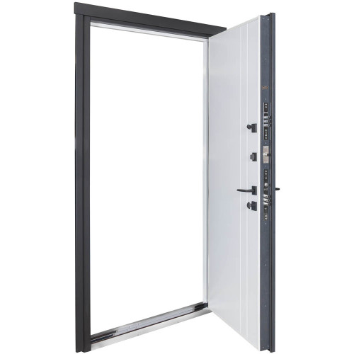 Вхідні двері вулиця Термо House 710 темний антрацит/26 вулична бетон антрацит наружний D135