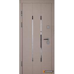 Вхідні двері модель MIRA комплектація Megapolis MG3 ABWEHR (549 / 544 )