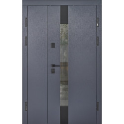 Полуторні двері з терморозривом модель Tower комплектація Termix 1200 ABWEHR (527)