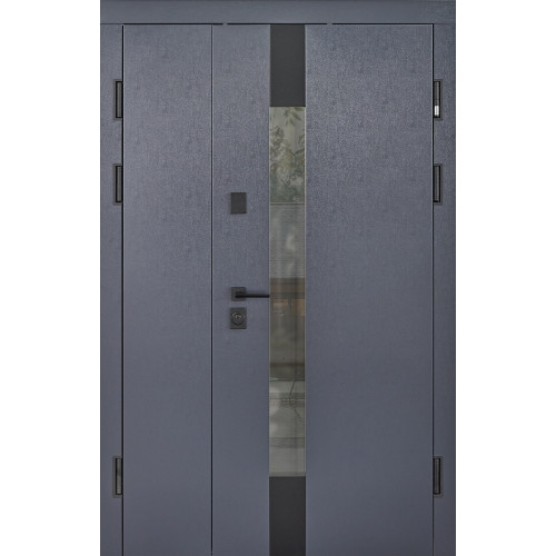 Полуторні двері з терморозривом модель Tower комплектація Termix 1200 ABWEHR (527)