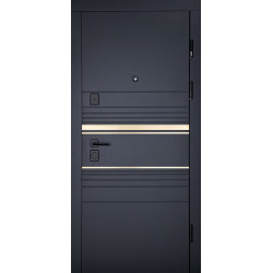 Вхідні двері модель Goldy комплектація Megapolis MG3 ABWEHR (545)