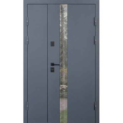 Вхідні двері модель Nordi Glass комплектація Defender 1200 ABWEHR (506)