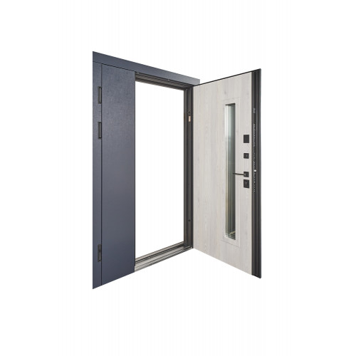 Полуторні двері з терморозривом модель Tower комплектація Termix 1200 ABWEHR (527)