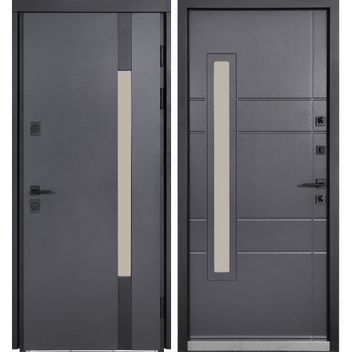 Булат Котедж, модель 705/431. Колір: Metalic anthracite/Вулична Антрацит сірий