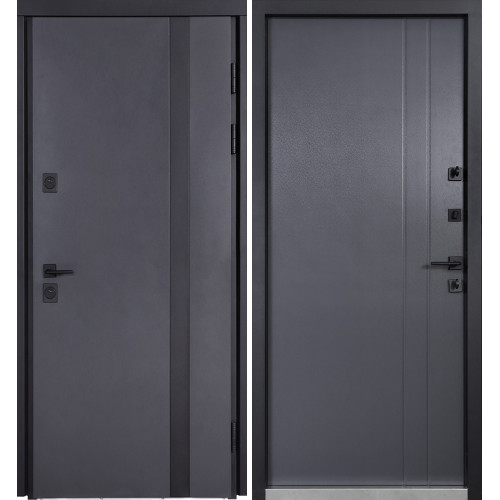 Булат Котедж, модель 710/265. Колір: Metalic anthracite/Вулична Антрацит сірий